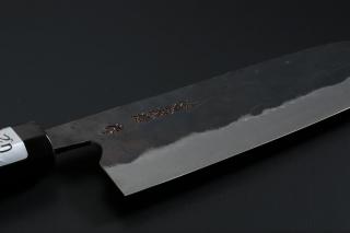  Santoku knife [Denka] + Octagonal handle with buffalo horn ferrule