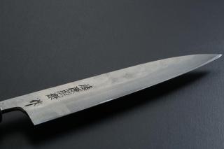 Petty knife [Maboroshi] + Octagonal handle with buffalo horn ferrule