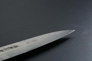 Petty knife [Maboroshi] + Octagonal handle with buffalo horn ferrule