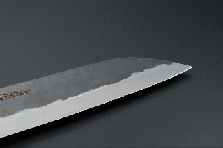 Santoku knife [Denka] + Octagonal handle with buffalo horn ferrule