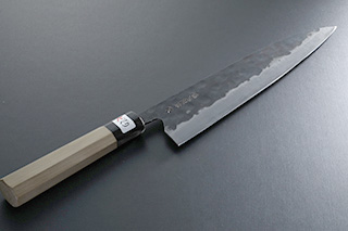 Gyuto knife [Denka] + Octagonal handle with buffalo horn ferrule