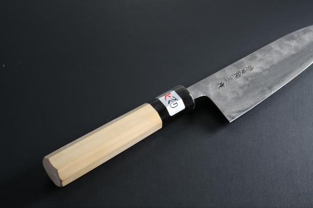  Gyuto knife [Maboroshi] + Octagonal handle with buffalo horn ferrule [No Finger Rest]