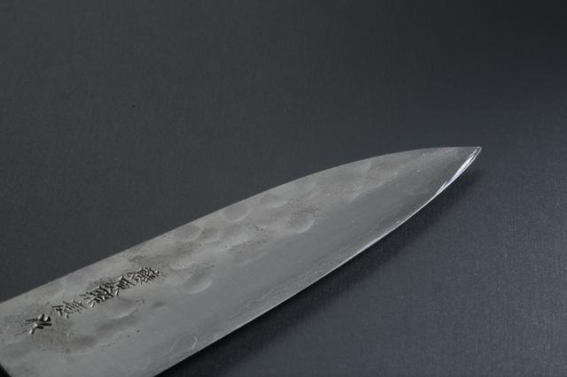  Gyuto knife [Maboroshi] + Octagonal handle with buffalo horn ferrule [No Finger Rest]