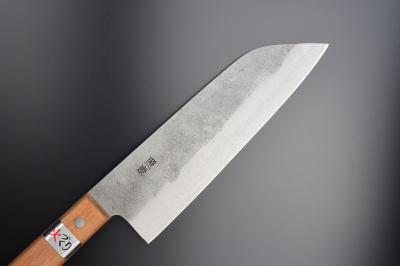 Japanese Santoku knife [Nashiji]