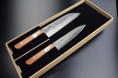 Nashiji set (Santoku180mm + Petty knife135mm)
