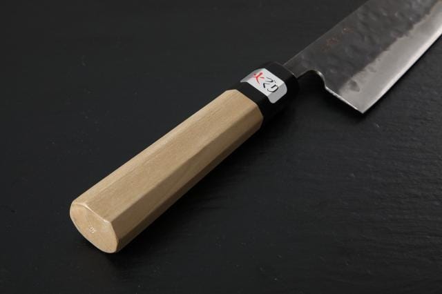 Gyuto knife [Denka] + Octagonal handle with buffalo horn ferrule