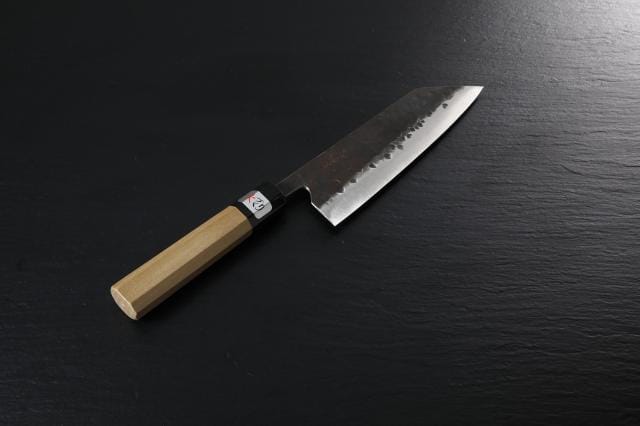 Santoku knife [Denka] + Octagonal handle with buffalo horn ferrule