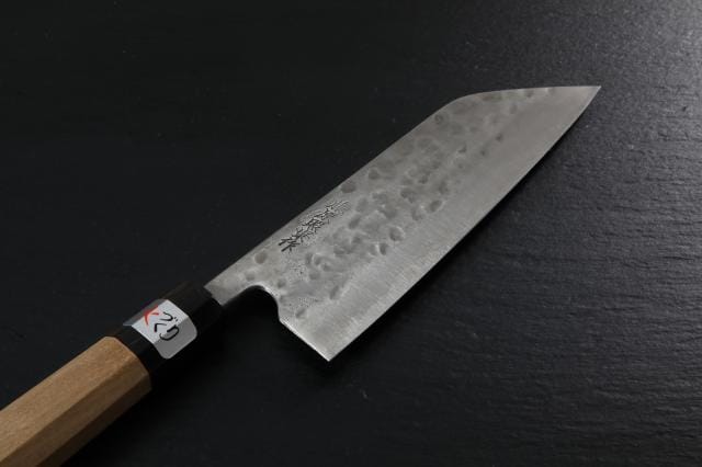  Santoku knife [Maboroshi] + Octagonal handle with buffalo horn ferrule