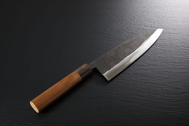 Salmon cutting knife [Kurouchi]