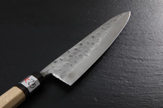 Petty knife [Maboroshi] + Octagonal handle with buffalo horn ferrule