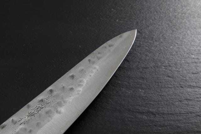 Petty knife [Maboroshi] + Octagonal handle with buffalo horn ferrule